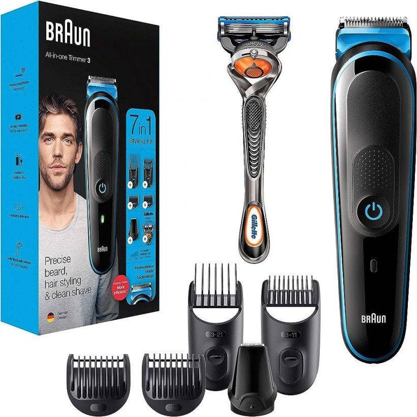 Тример для бороди та вусів Braun MGK3245  Фото №1