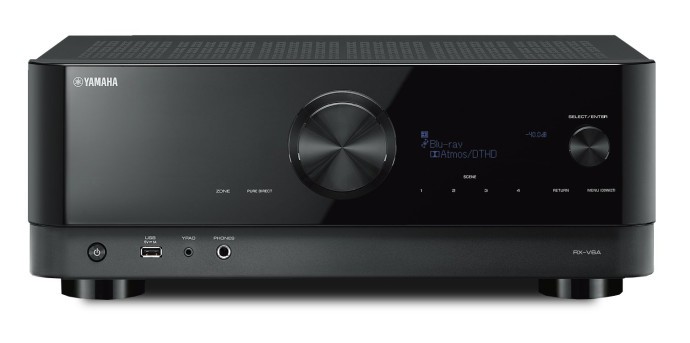 Мультимедійний AV-ресивер Yamaha RX-V6A Black