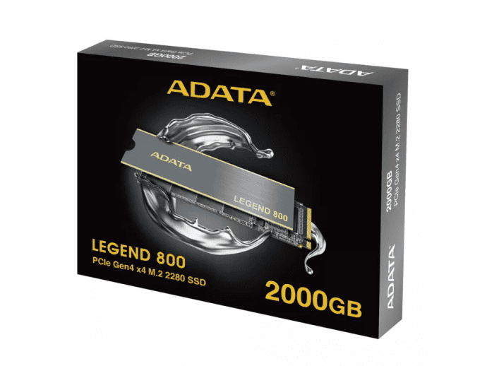 SSD накопичувач ADATA LEGEND 800 2 TB (ALEG-800-2000GCS)  Фото №1