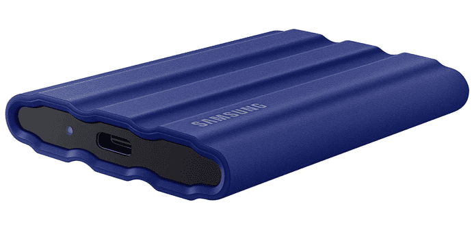 SSD накопитель Samsung T7 Shield -накопитель Samsung T7 Shield 1TB Blue (MU-PE1T0R)  Фото №0
