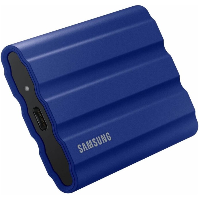 SSD накопитель Samsung T7 Shield -накопитель Samsung T7 Shield 1TB Blue (MU-PE1T0R)  Фото №1