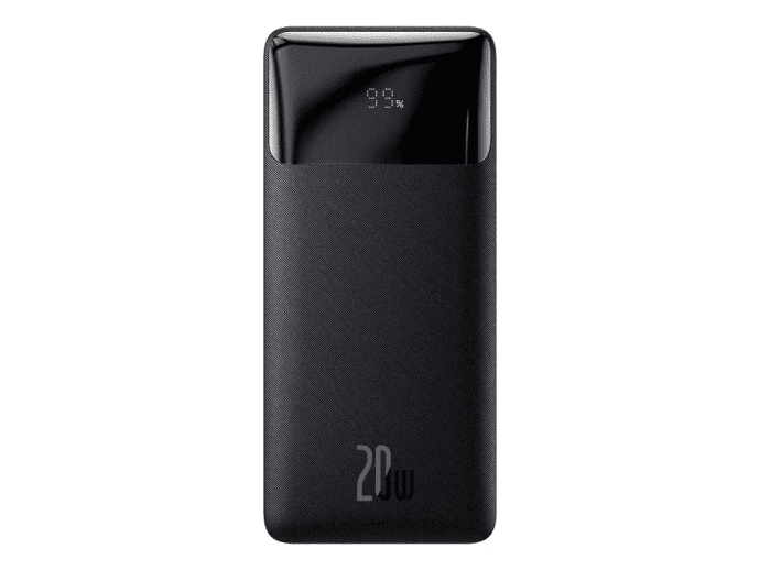 Внешний аккумулятор (павербанк) Baseus Bipow Digital Display 10000mAh 20W Black (PPDML-L01)