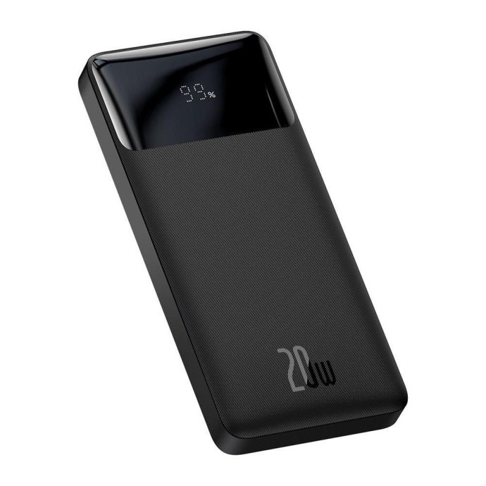 Внешний аккумулятор (павербанк) Baseus Bipow Digital Display 10000mAh 20W Black (PPDML-L01)  Фото №0