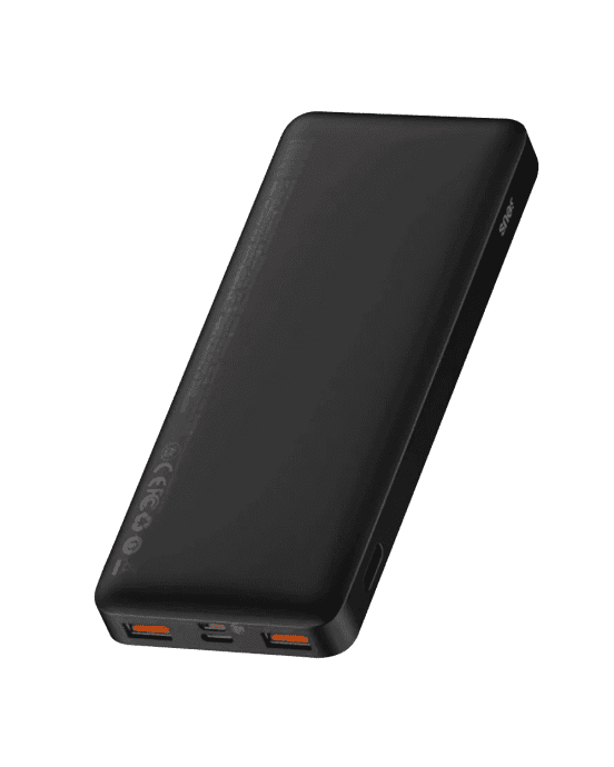Внешний аккумулятор (павербанк) Baseus Bipow Digital Display 10000mAh 20W Black (PPDML-L01)  Фото №1