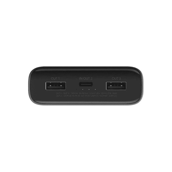 Внешний аккумулятор (павербанк) Xiaomi Mi 50w Power Bank 20000mAh Black (BHR5121GL, PB200SZM, BHR5080CN)  Фото №0