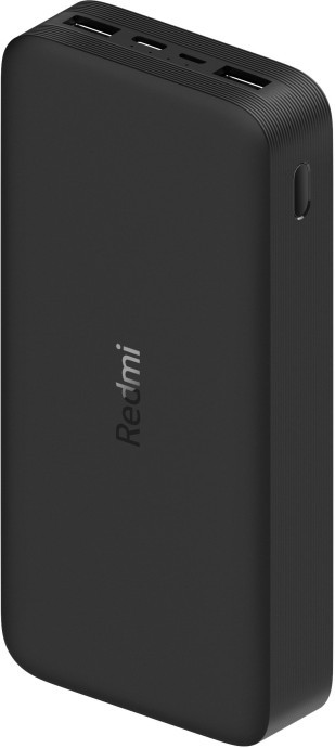 Внешний аккумулятор (павербанк) Xiaomi Redmi Power Bank 20000mAh Black (VXN4304GL)  Фото №0