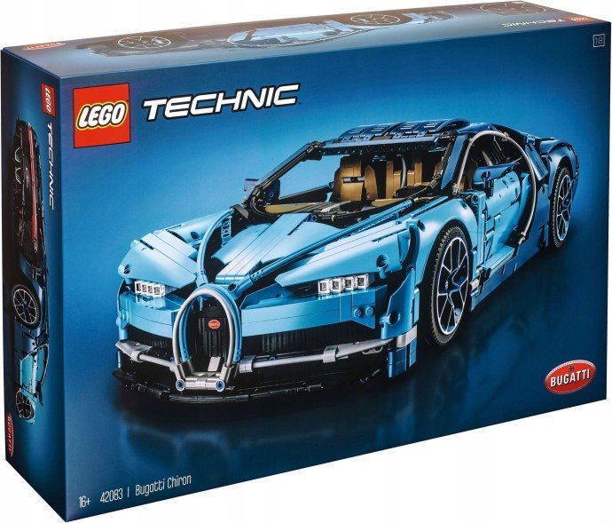 Авто-конструктор LEGO Technic Bugatti Chiron Бугатті (42083)  Фото №2