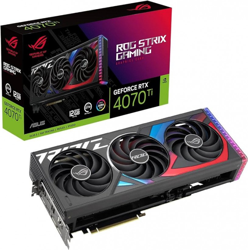 Видеокарта ASUS ROG-STRIX-RTX4070TI-12G-GAMING  Фото №0