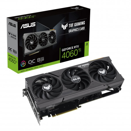 Видеокарта ASUS TUF-RTX4060ti-O8G-GAMING  Фото №0