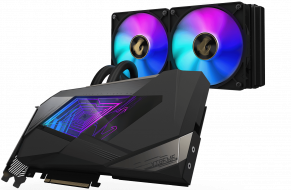 Видеокарта GIGABYTE AORUS GeForce RTX 3080 XTREME WATERFORCE 10G (GV-N3080AORUSX W-10GD)