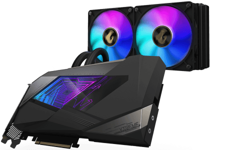 Видеокарта GIGABYTE AORUS GeForce RTX 3080 XTREME WATERFORCE 10G (GV-N3080AORUSX W-10GD)
