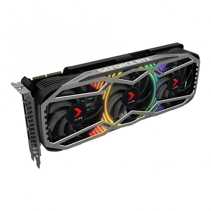 Відеокарта PNY GeForce RTX 3080 10GB XLR8 Gaming REVEL EPIC-X RGB Triple Fan LHR (VCG308010LTFXPPB)  Фото №2