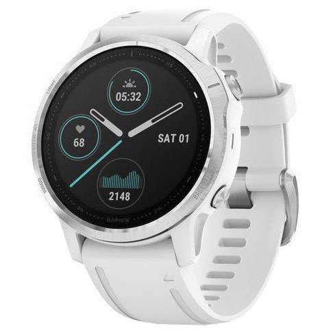 Смарт-годинник Garmin Fenix 6S Silver/White (010-02159-00)  Фото №3