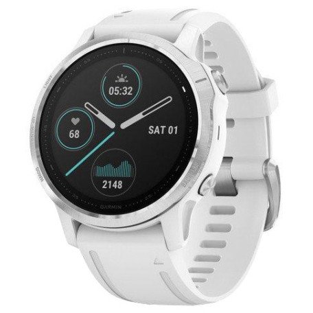 Смарт-годинник Garmin Fenix 6S Silver/White (010-02159-00)  Фото №3