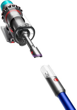 Пылесос 2в1 (вертикальный + ручной) Dyson Gen5 Outsize Cordless Vacuum Nickel/Blue  Фото №0
