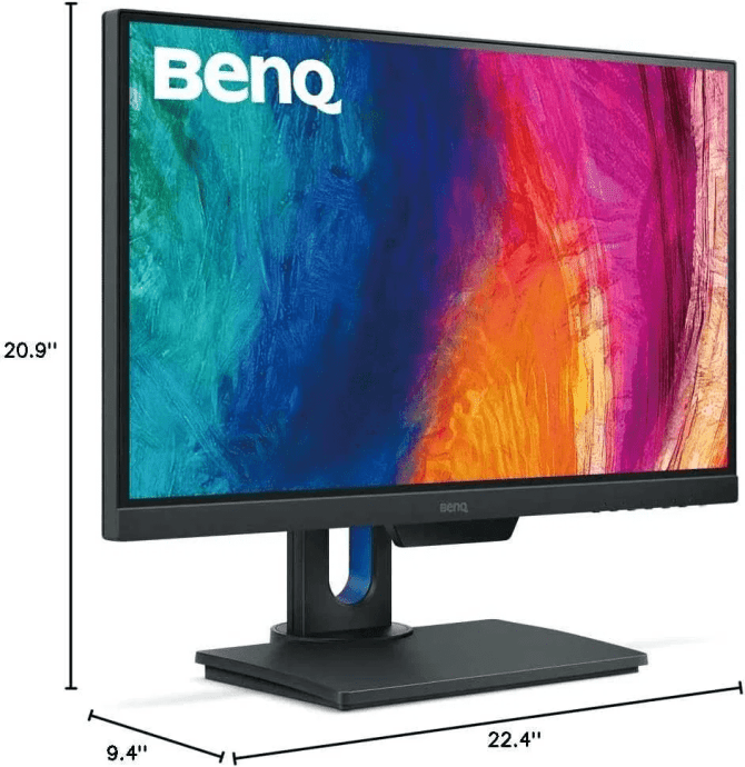 Монітор BenQ PD2500Q Grey (9H.LG8LA.TSE)  Фото №4