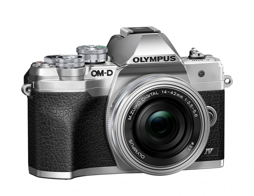 Беззеркальная камера Olympus OM-D E-M10 Mark IV Body Silver  Фото №1