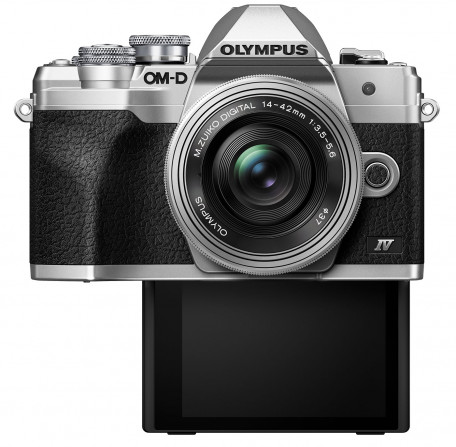 Беззеркальная камера Olympus OM-D E-M10 Mark IV Body Silver  Фото №0