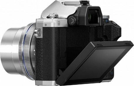 Беззеркальная камера Olympus OM-D E-M10 Mark IV Body Silver  Фото №2