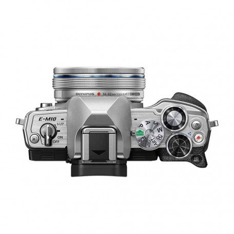 Беззеркальная камера Olympus OM-D E-M10 Mark IV Body Silver  Фото №3