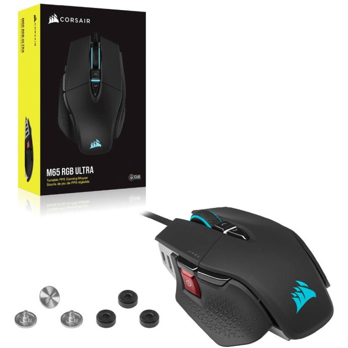 Мышь Corsair M65 RGB Ultra Tunable FPS (CH-9309411-EU2) Black  Фото №0