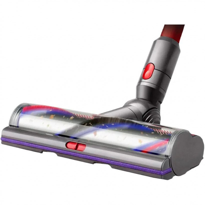 Вертикальний + ручний пилосос (2в1) Dyson Outsize Vacuum Nickel/Red (447922-01)  Фото №1