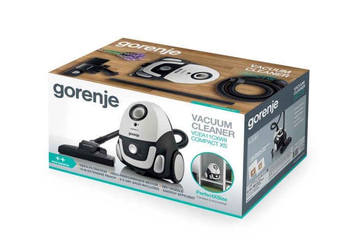 Пилосос з мішком Gorenje VCEA11CXWII  Фото №3