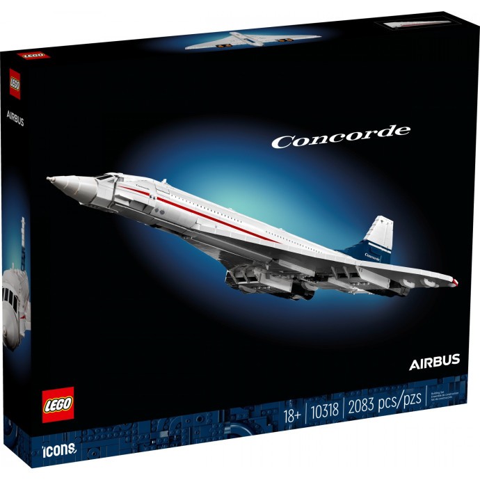 Блоковый конструктор LEGO Конкорд (10318)  Фото №0