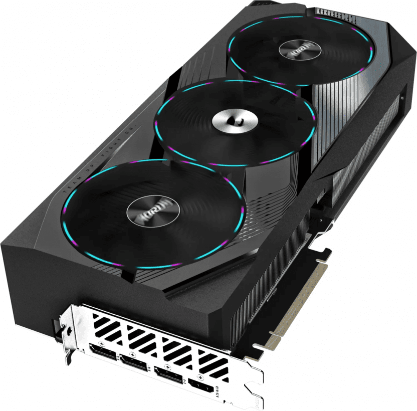 Відеокарта GIGABYTE AORUS GeForce RTX 4070 SUPER MASTER 12G (GV-N407SAORUS M-12GD)  Фото №1