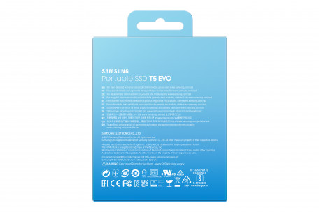 SSD накопитель Samsung T5 EVO 4TB (MU-PH4T0S)  Фото №4