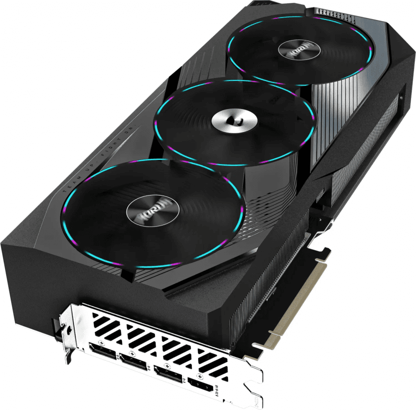 Відеокарта GIGABYTE AORUS GeForce RTX 4070 Ti SUPER MASTER 16G (GV-N407TSAORUS M-16GD)  Фото №0
