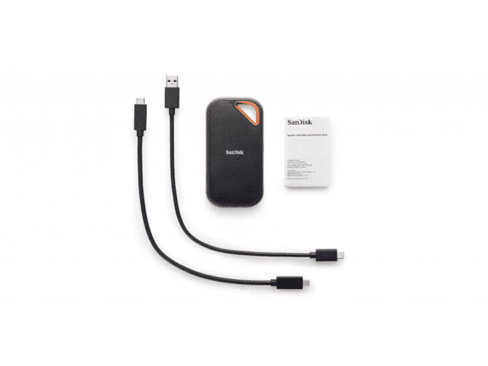 SSD накопичувач SanDisk Extreme Portable V2 1 TB (SDSSDE61-1T00-G25)  Фото №3