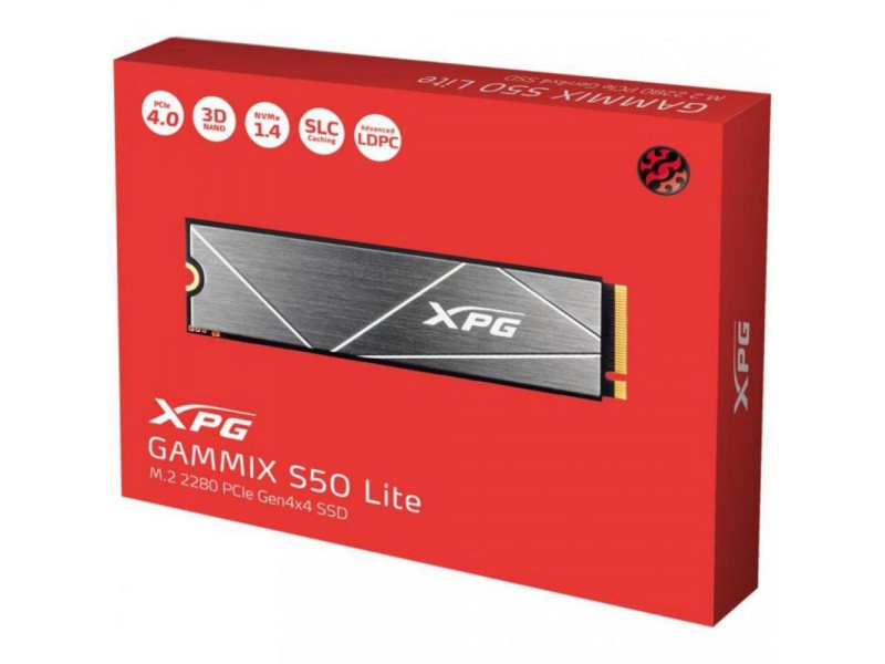 SSD накопитель ADATA XPG Gammix S50 Lite 2 TB (AGAMMIXS50L-2T-C)  Фото №0