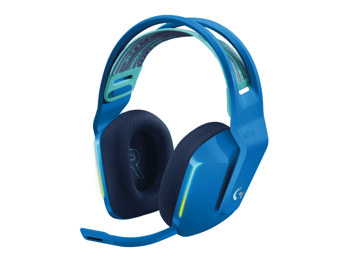 Компьютерная гарнитура Logitech G733 Lightspeed Wireless Blue (981-000943)  Фото №0