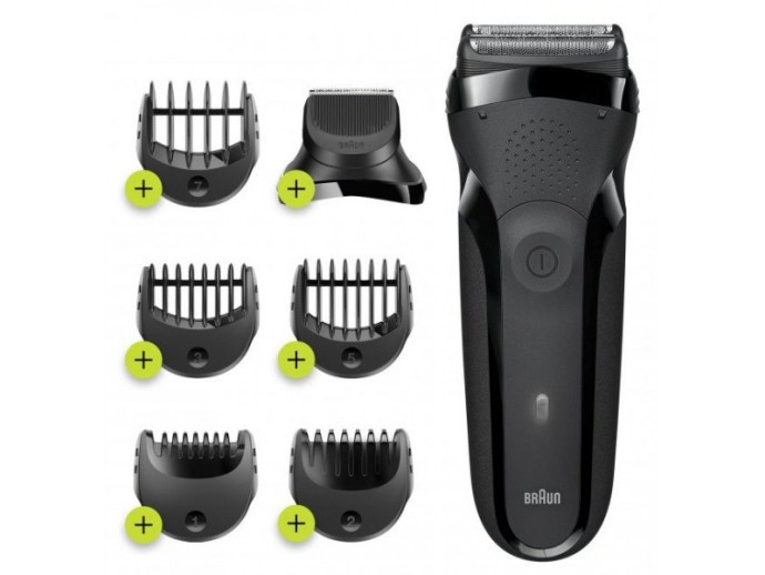 Электробритва Braun Series 3 300BT black/black