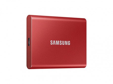 SSD накопитель Samsung Portable T7 2 TB Red (MU-PC2T0R/WW)