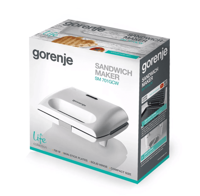 Бутербродниця Gorenje SM701GCW  Фото №3