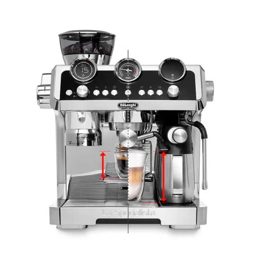 Рожковая кофеварка эспрессо DeLonghi La Specialista Maestro EC 9865.M  Фото №0