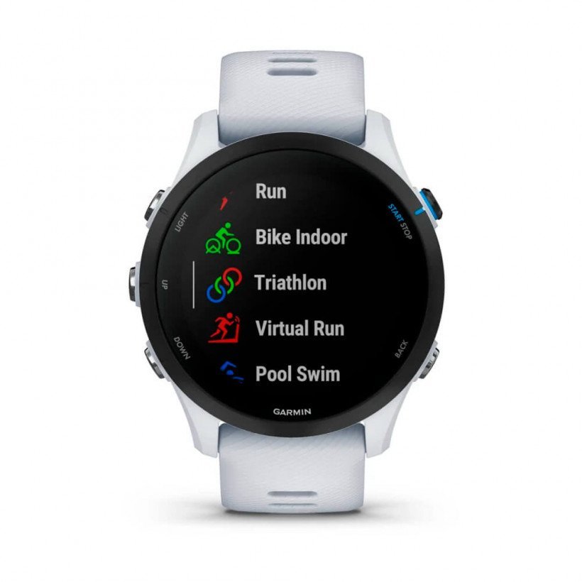 Смарт-годинник Garmin Forerunner 255 Music Whitestone (010-02641-21/31/58)  Фото №1