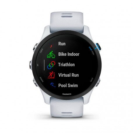 Смарт-годинник Garmin Forerunner 255 Music Whitestone (010-02641-21/31/58)  Фото №1