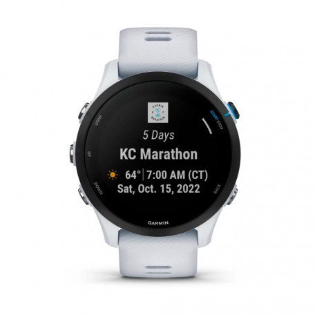 Смарт-годинник Garmin Forerunner 255 Music Whitestone (010-02641-21/31/58)  Фото №2