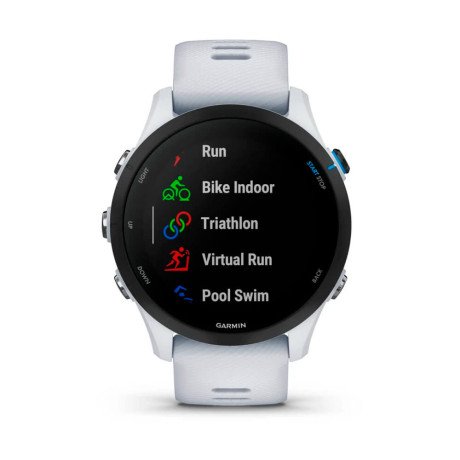 Смарт-годинник Garmin Forerunner 255 Music Whitestone (010-02641-21/31/58)  Фото №1