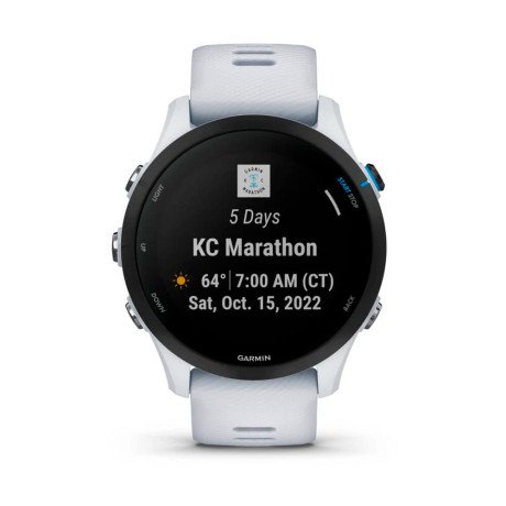 Смарт-годинник Garmin Forerunner 255 Music Whitestone (010-02641-21/31/58)  Фото №2
