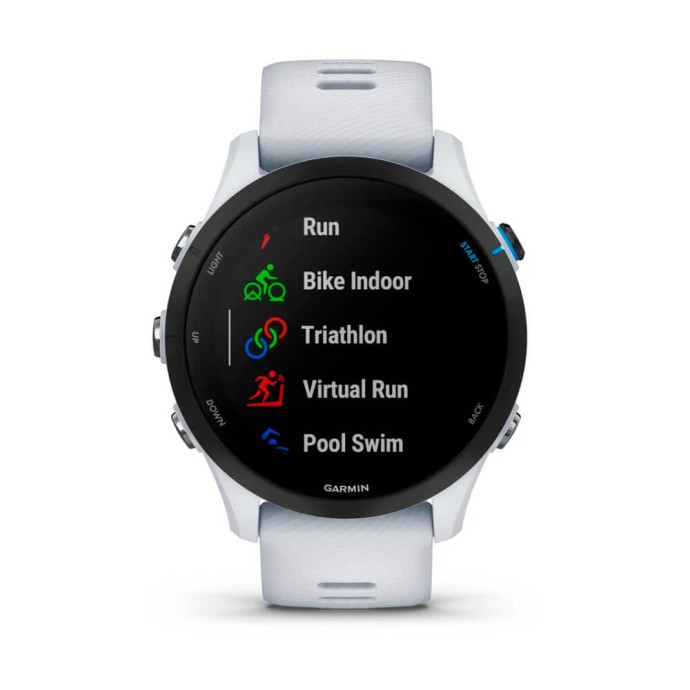 Смарт-годинник Garmin Forerunner 255 Music Whitestone (010-02641-21/31/58)  Фото №1