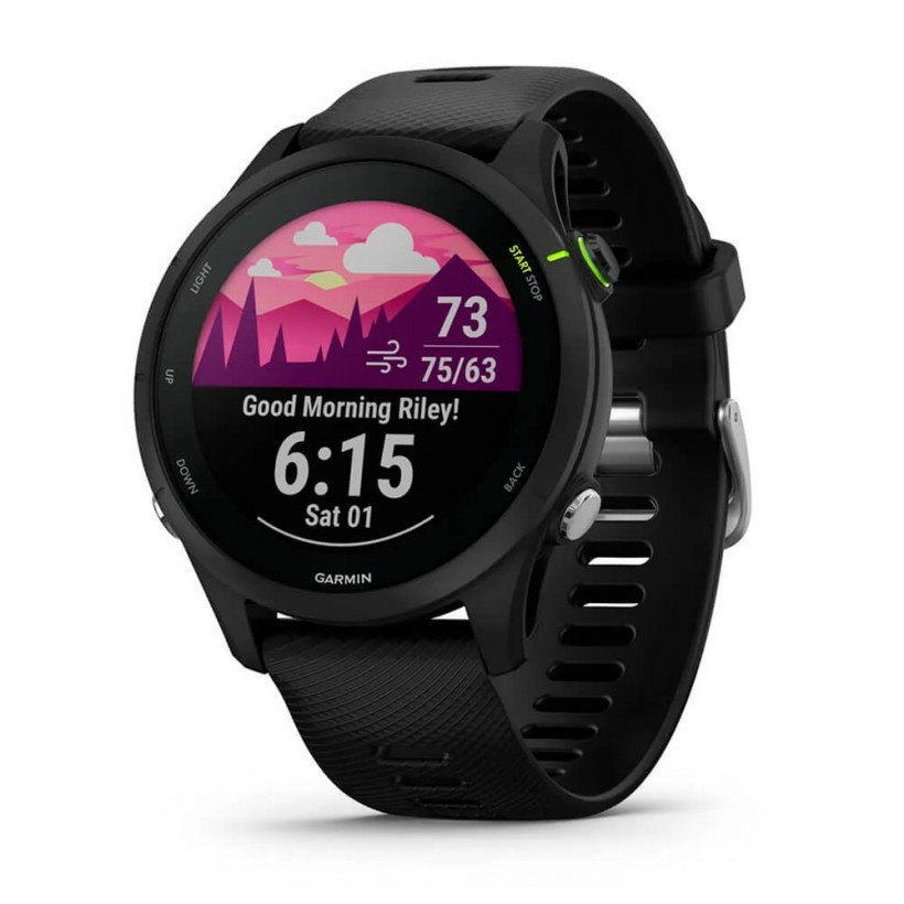 Смарт-годинник Garmin Forerunner 255 Music Black (010-02641-20/30/48)  Фото №0