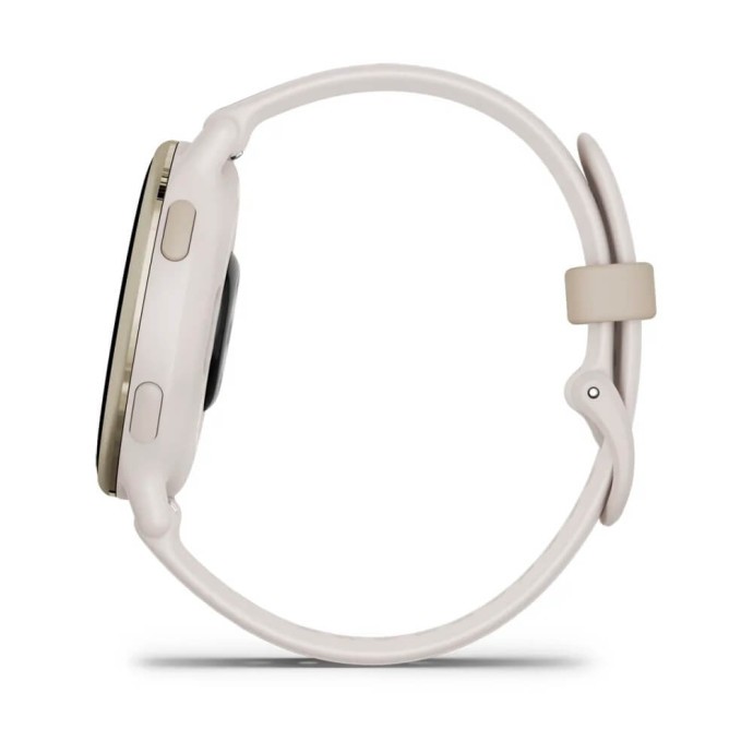 Смарт-часы Garmin vivoactive 5 Cream Gold Aluminum Bezel with Ivory Case and Silicone Band (010-02862-11)  Фото №5
