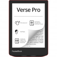 Електронна книга з підсвічуванням PocketBook 634 Verse Pro Passion Red  (PB634-3-WW, PB634-3-CIS)