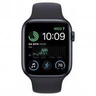 Смарт-годинник Apple Watch SE 2 GPS + Cellular 44mm Midnight Aluminum Case with Midnight Sport Band (MNPY3)