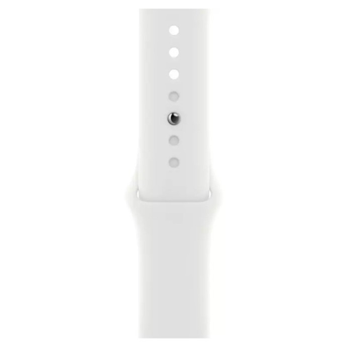 Смарт-годинник Apple Watch SE 2 GPS + Cellular 44mm Silver Aluminum Case with White Sport Band (MNQ23)  Фото №1