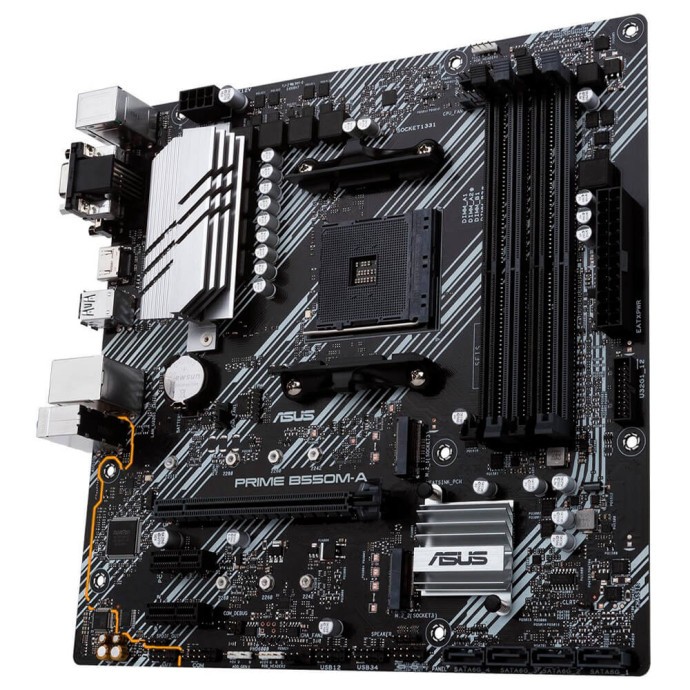 Материнская плата ASUS PRIME B550M-A/CSM  Фото №2